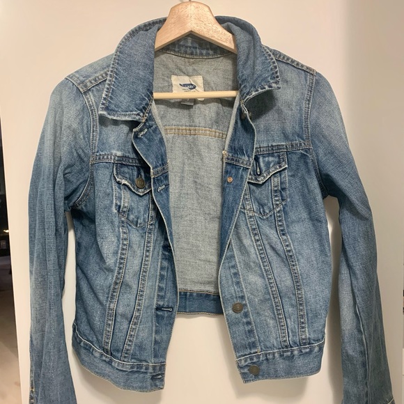 Cropped Denim Jacket - Picture 1 of 2